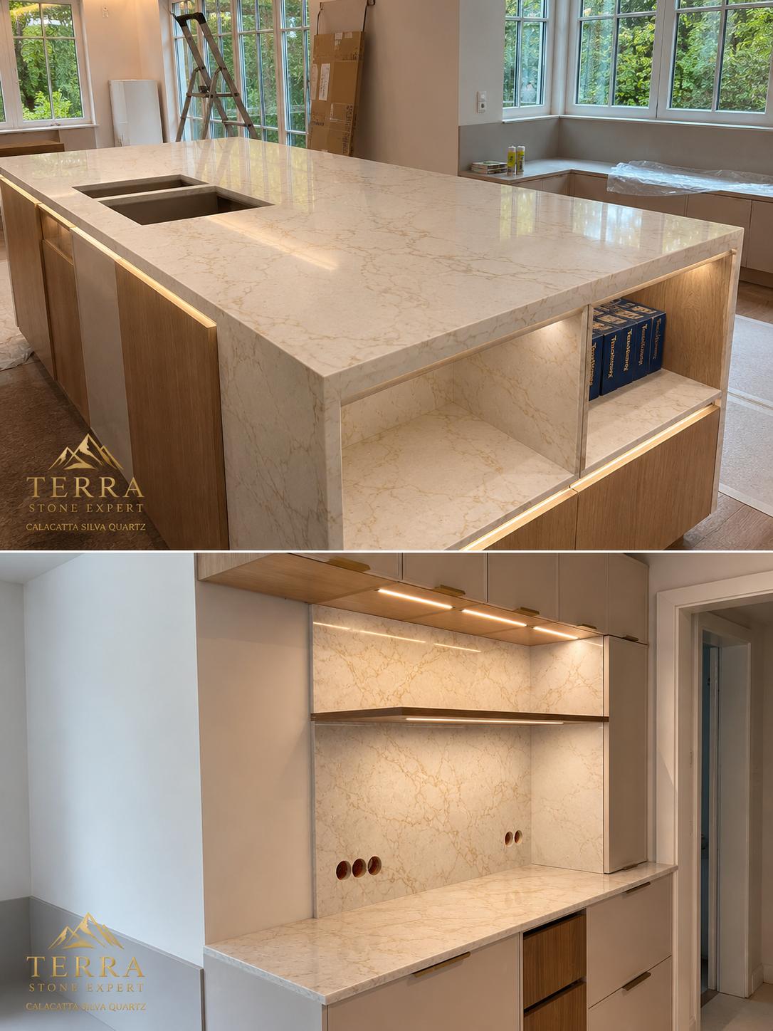 Quartz – detaliu montaj
